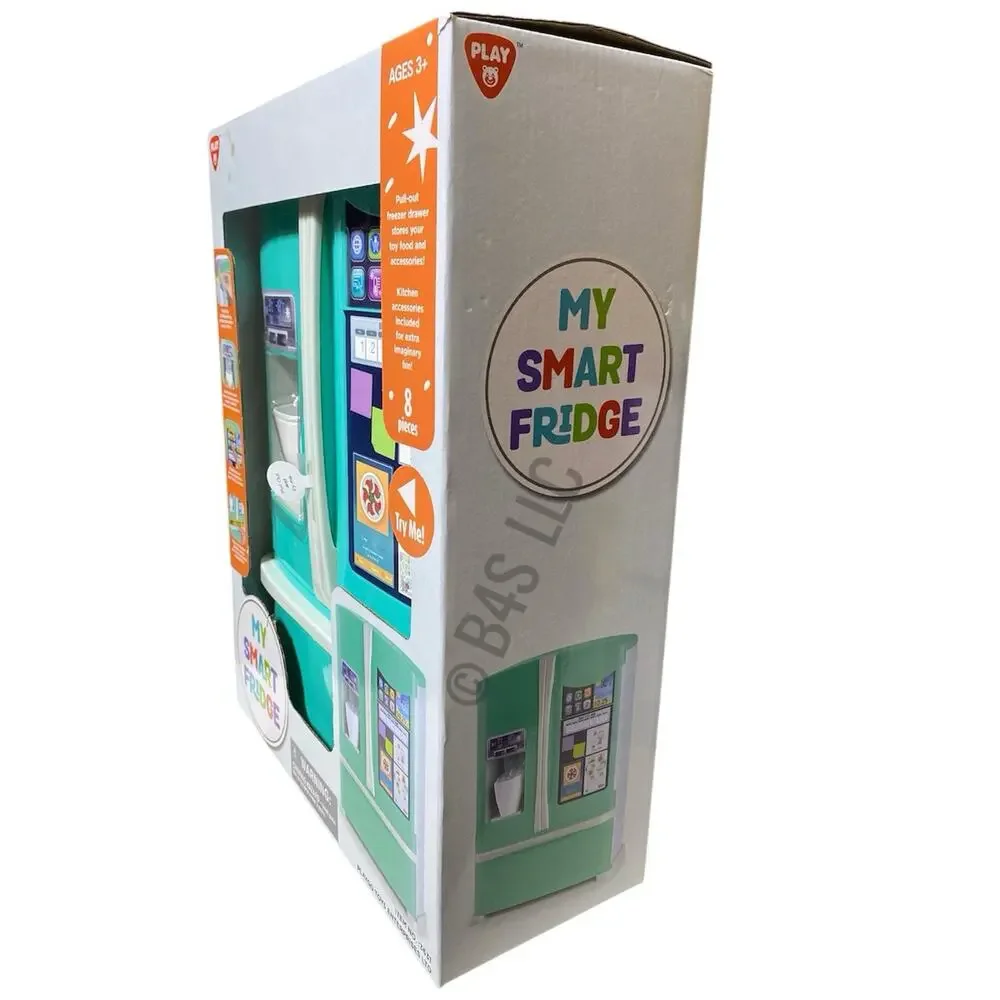 Play My Smart Fridge Double Door Learning Kids Toy Refrigerator